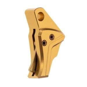 Tyrant Designs Glock Gen 5 Compatible Trigger, Screw/Safety, Gold/Gold, TD-GTRIG-5-Gold-Gold