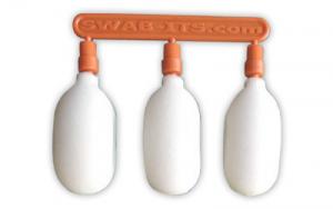 Super-Brush Bore-Tips Plastic Foam Over Plastic Core Cleaning Tips 20 Gauge 3 Per Package