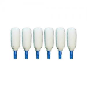 Super-Brush Bore-Tips Plastic Foam Over Plastic Core Cleaning Tips .357/.38/9mm 6 Per Package