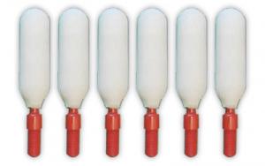 Super-Bore Bore-Tips Plastic Foam Over Plastic Core Cleaning Tips .243 Caliber 6 Per Package