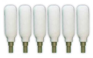 Super-Bore Bore-Tips Plastic Foam Over Plastic Core Cleaning Tips .30 Caliber 6 Per Package