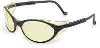 Honeywell Glasses Uvex Bandit BLK/AMBER S1601, Package