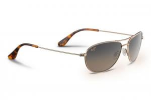 Maui Jim Baby Beach Sunglasses w/ Gold Frame and HCL Bronze Lenses - HS245-16