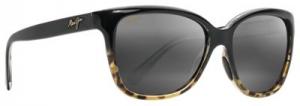 Maui Jim Starfish Polarized Sunglasses for Ladies - Black+Tortoise/Neutral Grey