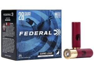 Federal Game Load Upland Hi-Brass Ammunition 28 Gauge 2-3/4 1 oz - 311981"