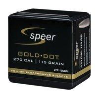 Speer Gold Dot Bullets 277-115-gr 50/bx