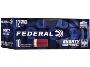Federal Shorty Shotshell Ammunition 12 Gauge 1-3/4 #4 Buckshot 15 Pellets - 251915"