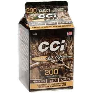 CCI MINI-MAG 22LR 40GR LEAD-RN 1235FPS 200RD 10BX/CS