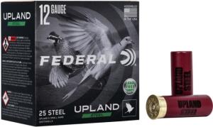 Federal Premium Upland Steel 12 Gauge 1oz 2 3/4in 1330 FPS 7.5 Steel Paper Wad Centerfire Shotgun Ammunition, USH122W 7.5