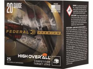 Federal Premium High Over All Ammunition 20 Gauge 2-3/4 7/8 oz - 150590"