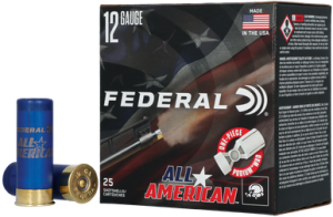 Federal FAA12H75 All-American 12Gauge 2.75" 1 1/8oz 7.5Shot 25 Per Box/10 Case 186063