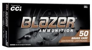 CCI Blazer Brass CF Supp 9mm TMJ 147gr