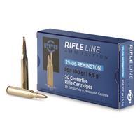 PPU, .25-06 Remington, PSP, 100 Grain, 20 Rounds