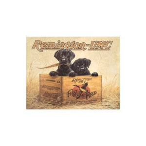Tin Sign 0932 Remington Finders'' Keepers Rich Vibrant Colors and Heavy Embossing Tin Sign