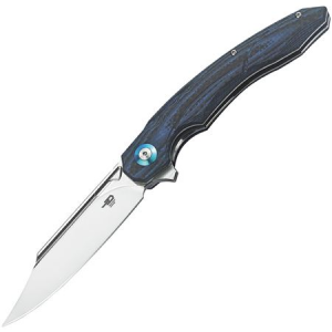 Bestech G18E Fanga Linerlock Blue G10