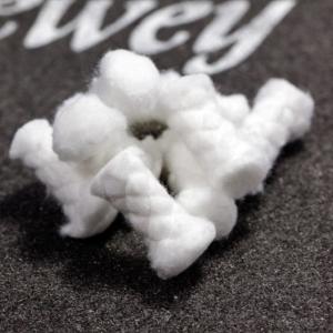 J. Dewey CT-1 3/8in. x 1in. Cotton Rolls ,50 pack, White, CT-1