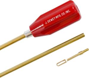 J. Dewey Cleaning Rod, Brass 6-HDB