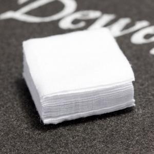 J. Dewey PS-231 2in. Square Patches 100/bag, White, PS231