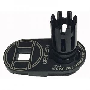 Gemtech Quickmount Installation Tool for 1/2" Ratchet or Torque Wrench