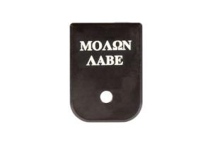 CRUXORD Custom Molon Labe Magazine Base Plate for Glock 9mm and 40SW