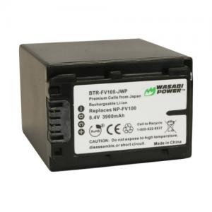 Wasabi Power Rechargeable Replacement Lithium-Ion Battery for Sony NP-FV100