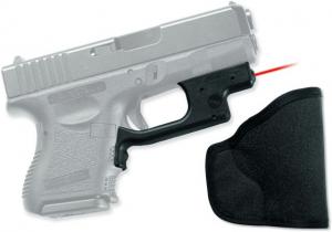 Crimson Trace Laserguard Sight, Black - Compact For Glock 19/23/25 and Similar w/ Holster