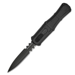 Benchmade Claymore 3.89 inch Automatic Knife - Black - Black