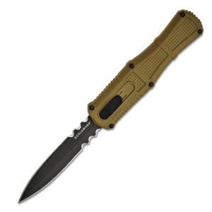 Benchmade Claymore 3.89 inch Automatic Knife - Ranger Green - Ranger Green