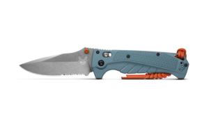 Benchmade Water Adira Folding Knife 3.88in CPM MagnaCut Stainless Steel Grivory Depth Blue Combo