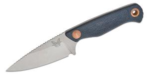 Benchmade Dacian Spear Point Fixed Blade Knife, Denim Micarta - 203-04
