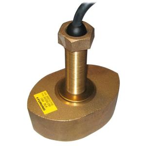 Furuno Bronze Thru-Hull Transducer, 1kW No Plug CA50/200/12M, CA50/200-12M