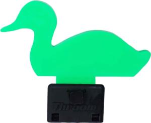 Throom Targets Knockdown Duck Reactive Target Starter Kit, Green, 11071-0112