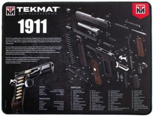 TekMat Ultra 20 - 1911 3D Gun Cleaning Mat, TEK-20-1911-3D