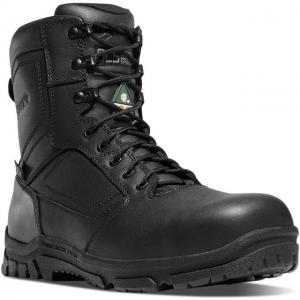 Danner Lookout EMS/CSA Side-Zip 8in Non-Metallic Toe Boots, Black, 8D, 23826-8D