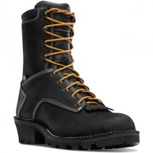 Danner Logger 8in Boots, Black, 9D, 15431-9D