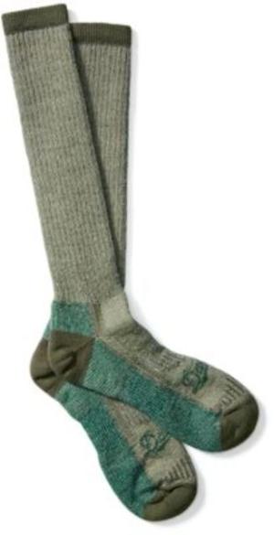 Danner Hunt Midweight Merino OTC Socks, Green, L, 75003-L