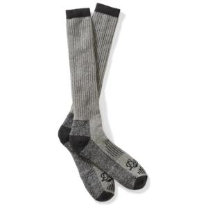 Danner Hunt Midweight Merino OTC Socks, Gray, Large, 75004-L