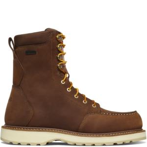 Danner Cedar River Moc 8in Aluminum Toe Work Shoes - Men's, Brown, 7.5 US, EE, 14303-7.5EE
