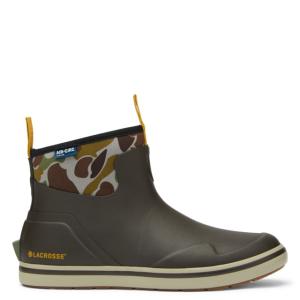 LaCrosse Men's Alpha Deck Rubber Boots - Black Olive/Camo 9.5