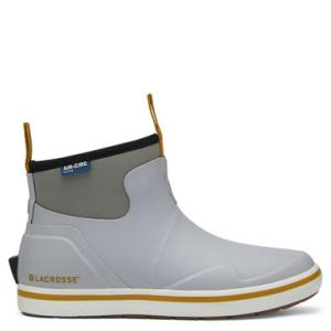 LaCrosse Womens Alpha Deck Boot 6" Wild Dove Grey Size 7 LR62120307