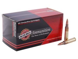 Black Hills Ammunition 5.56x45mm NATO 69 Grain Sierra MatchKing Hollow Point - 478182