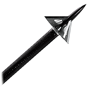 OUTDOOR GROUP Slick Trick Grizz Trick 2 Fixed-Blade Broadheads or Replacement Blades - bone