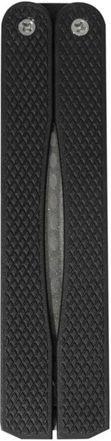 Rothco Folding Pocket Sharpener, ABS Plastic Handle, Carbon Steel Sharpener, Diamond Coating, 32300