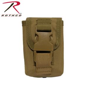 Rothco MOLLE Strobe/GPS/Compass Pouch, Coyote Brown, 98540-CoyoteBrown