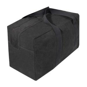 Rothco Canvas Parachute Cargo Bag, Charcoal Grey, 31230