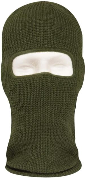 Rothco Fine Knit One Hole Facemask, Olive Drab, One Size, 25969-OliveDrab