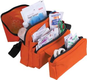 Rothco EMS Medical Field Pouch, Orange, 28430-Orange