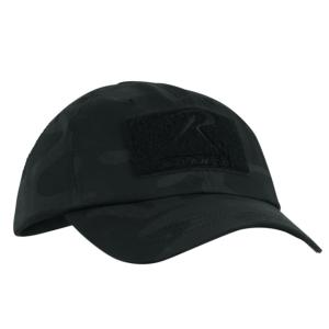 Rothco Midnight Camo Tactical Operator Caps, One Size, Midnight Black Camo, 12005-MidnightBlackCamo-OneSize