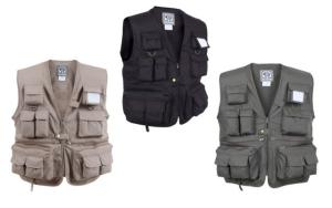 Rothco Uncle Milty Travel Vest - Men's, Woodland Camo, Small, 75310-WoodlandCamo-S