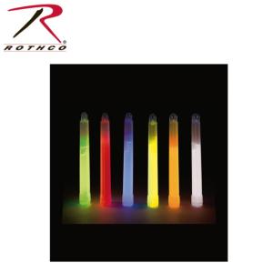 Rothco Glow In The Dark Chemical Lightsticks, Yellow, 710-Yellow